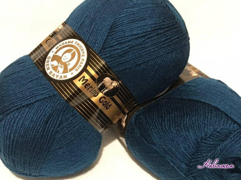 

Пряжа Merino gold-101, Зелёный