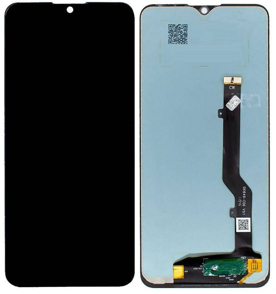 

Дисплей ZTE Blade A7S 2020 с тачскрином, оригинал, черный
