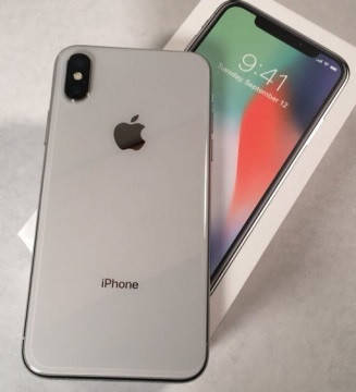 

Apple iPhone X 64GB Silver, Серебристый