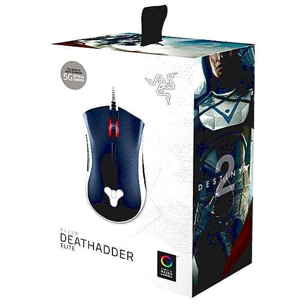 

Мышь USB RAZER DeathAdder ELITE DESTINY 2, Черный
