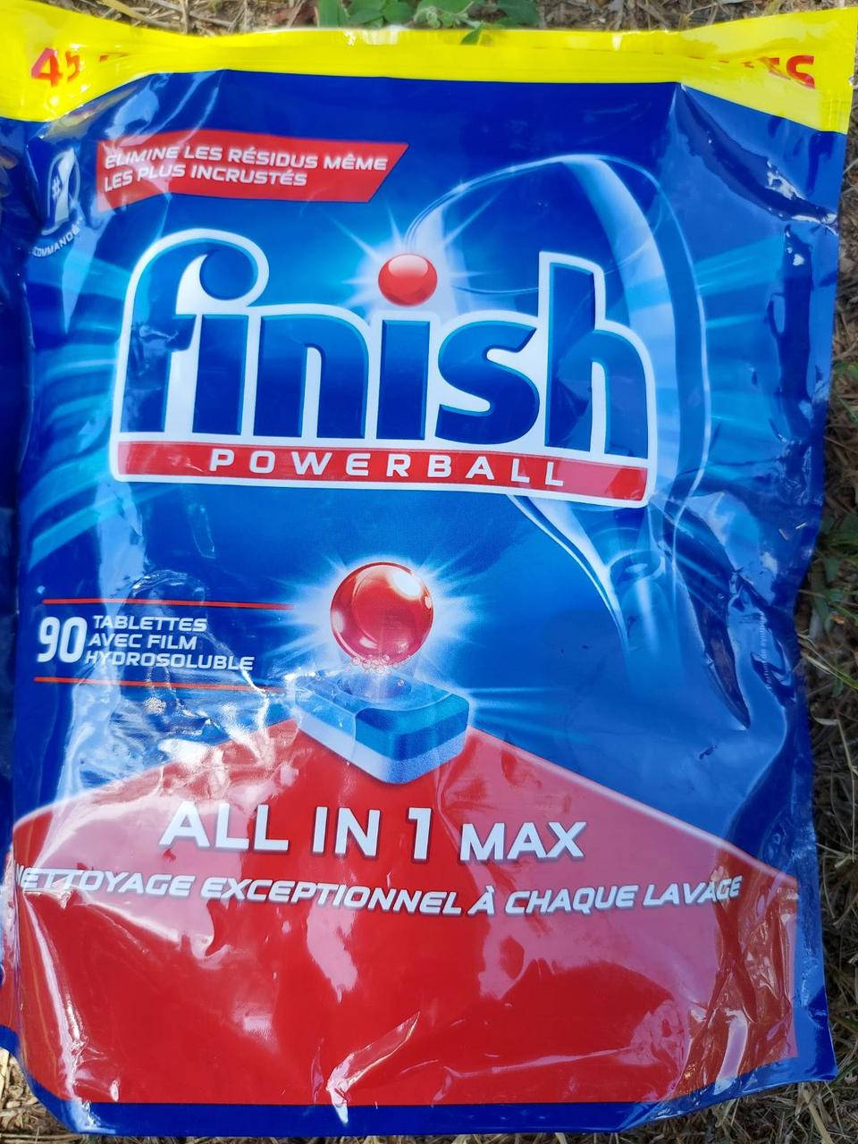 

Таблетки Финиш Finish all in one max 90 шт