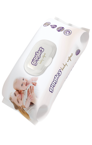 

Влажные салфетки Giggles 120 шт