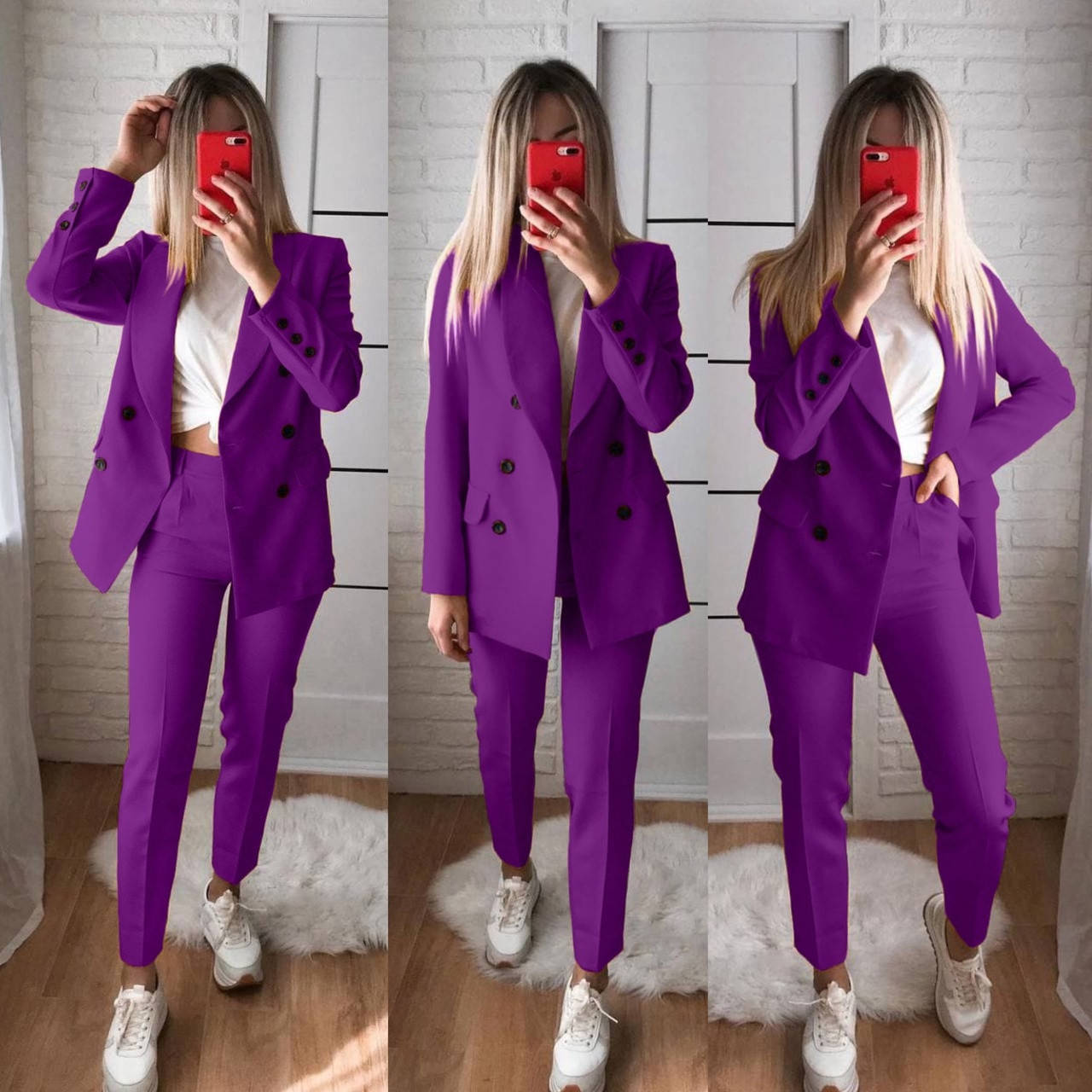 

Женский Брючный костюм двойка