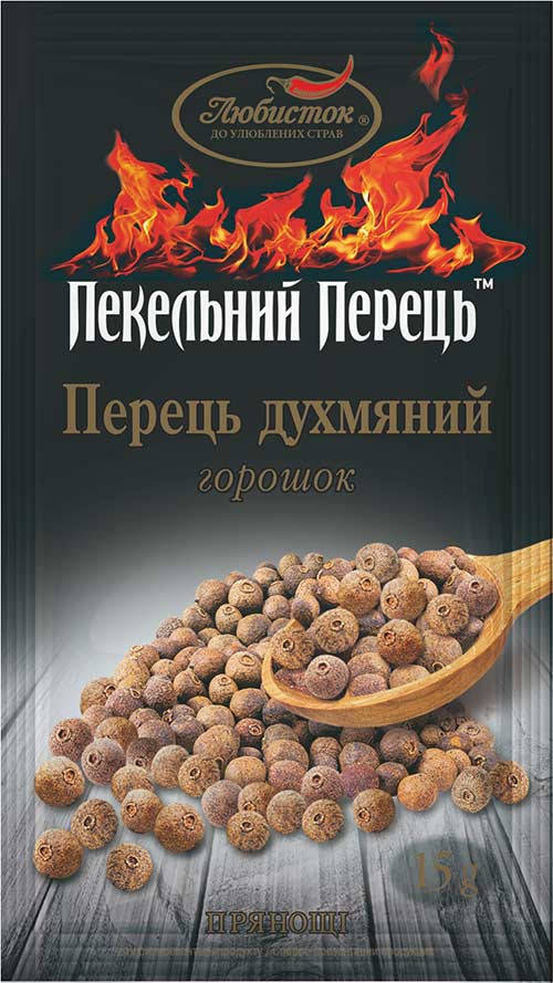 

"ПЕКЕЛЬНИЙ ПЕРЕЦЬ" Перець духмяний горошок 15г (1*5/40)