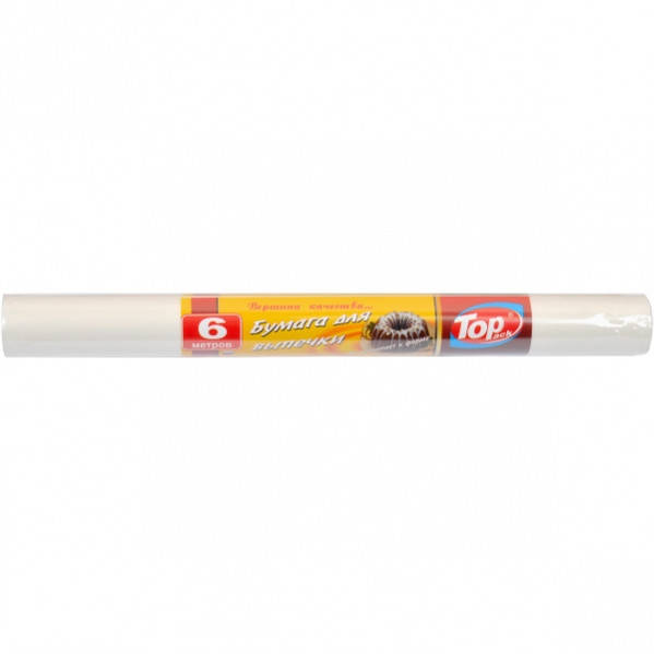 

Пергамент 38×6 м Top Pack силикон, белый TPB38х6м