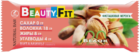 

Протеиновый батончик Beauty.Fit "Фисташковая Меренга" (50 грамм)
