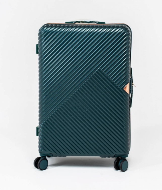 

Брендовий Ультралегкий чемодан  Wings Dove WN01 ABS+CARBON, Зелёный