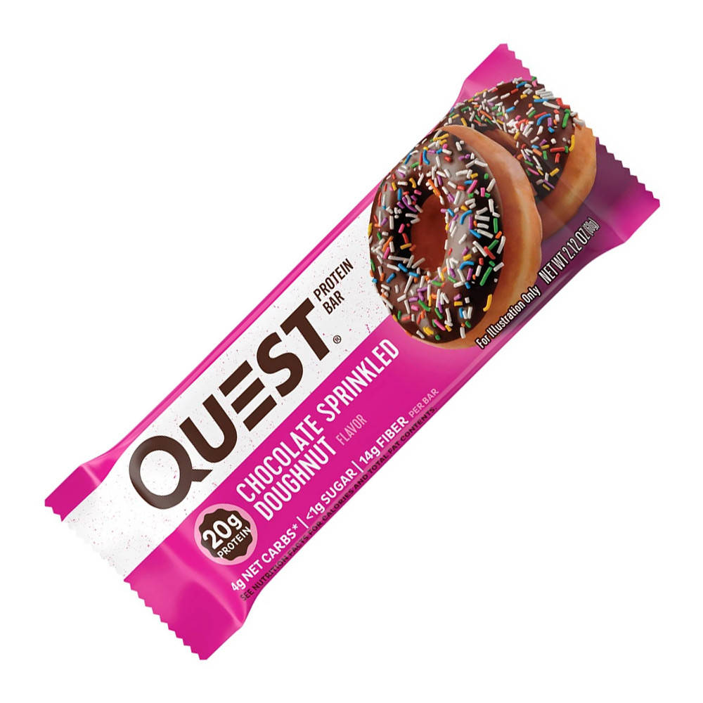 

Батончик Quest Nutrition Protein Bar, 60 грамм Шоколадный пончик