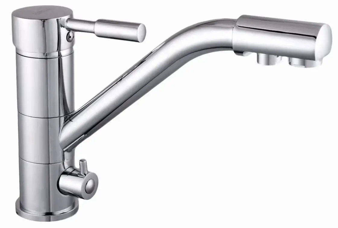 

Смеситель для кухни Globus Lux GLLR-0555 CHROM для осмоса. Кран, Хром