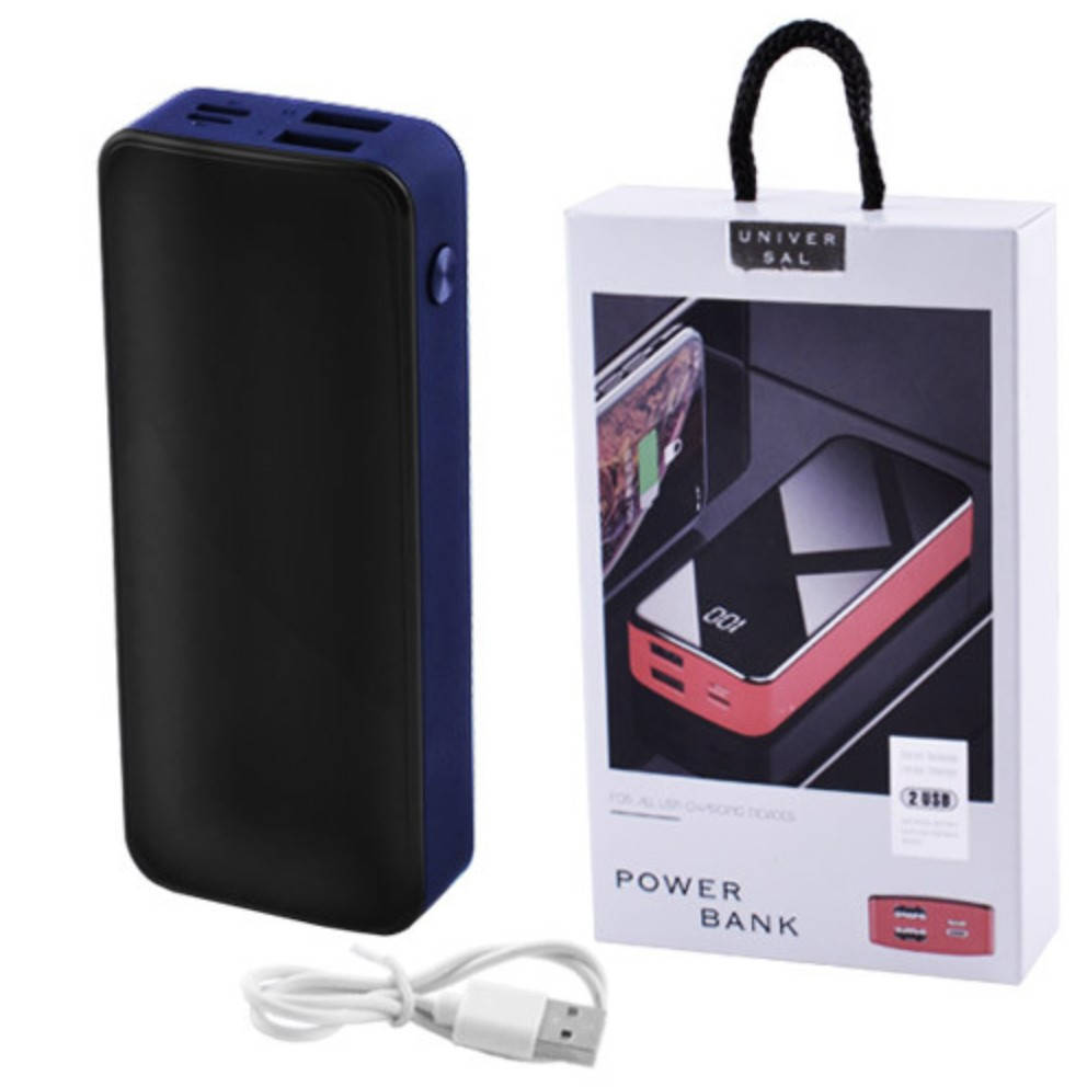 

Power Bank JS-12 UNIVERSAL HIGH SPEED 8000mAh 2USB(1A+2A)+1Micro USB+ 1Type-C цифровой дисплей (3000mAh)