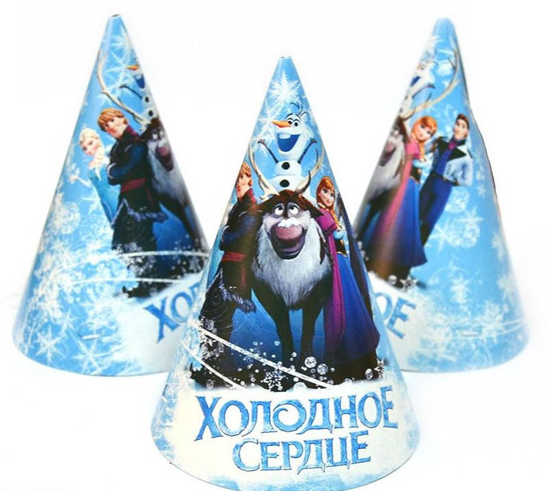 

Ковпак святковий "Холодне Серце", мікс, Колпак "Холодное Сердце"