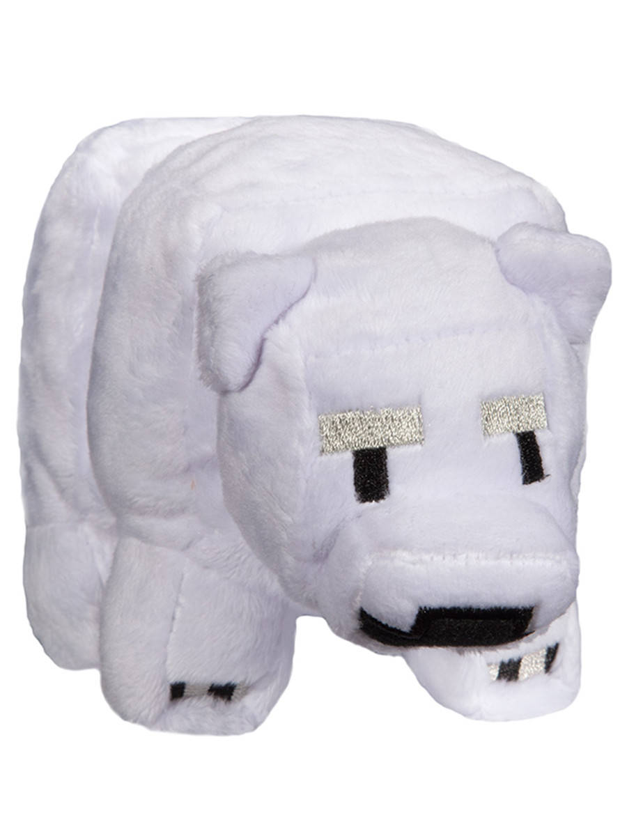 

Плюшевый Белый Медведь (Minecraft Small Baby Polar Bear) 18см