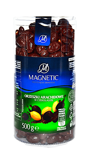 

Арахис в черном шоколаде Magnetic Orzeszki arachidowe w czekoladzie 500г