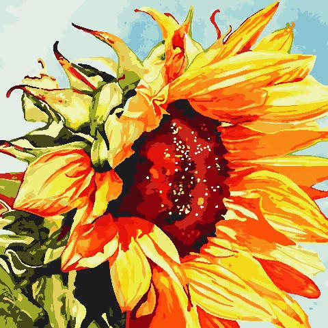 

Картина по номерам ArtStory Подсолнух (AS0811) 40 х 40 см (Без коробки)