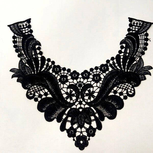 

Лейсы кружевные фрагменты Sindtex Цвет - Черный (ЛК-157B)