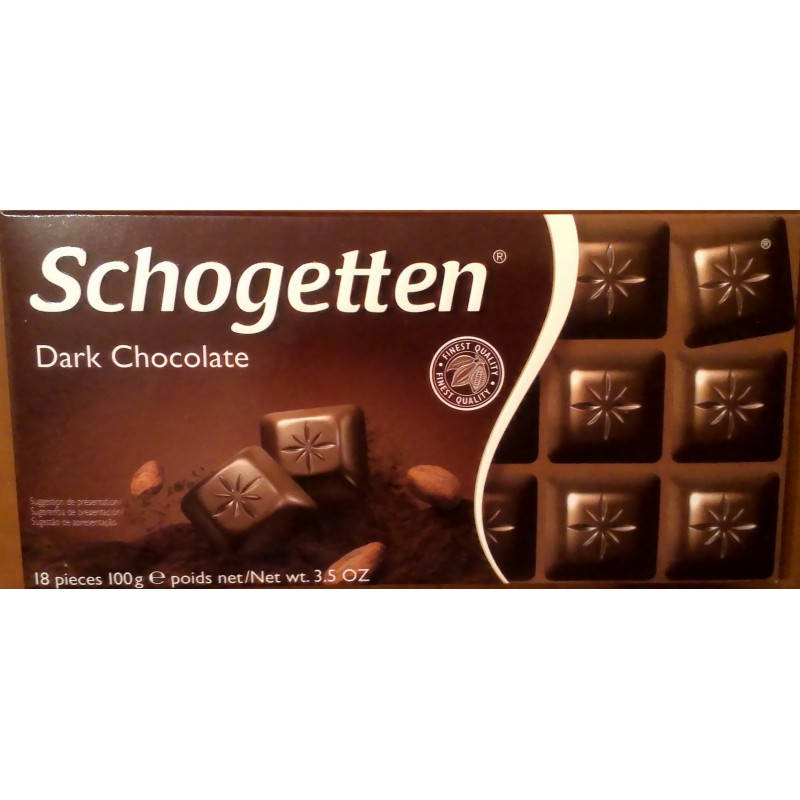 

Шоколад Schogetten 100гр. Германия dark chocolate