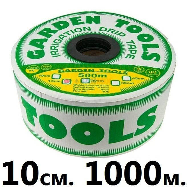 

Лента Garden tools щелевая с интервалом 10 см 1.0L бухта 1000 м