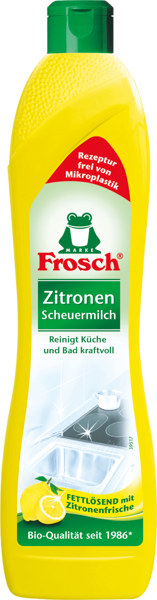 

Чистящее молочко для кухни Frosch Scheuermilch Zitrone, 500 мл