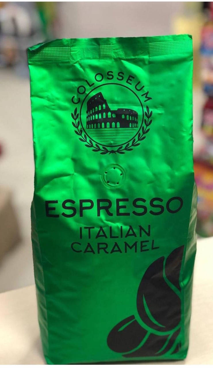 

Кофе в зернах Espresso Italian Caramel Colosseum 1кг