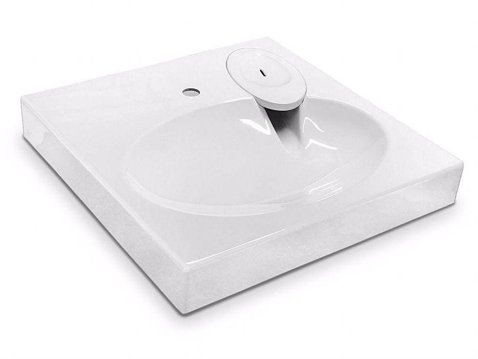 

Раковина над стиральной машиной 60x60 Verona Ovale, Белый