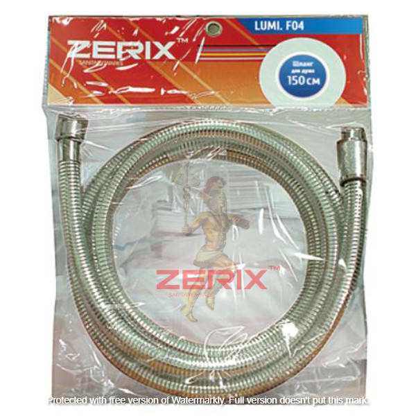 

Шланг для душа ZERIX LUMI.F04 - 150см
