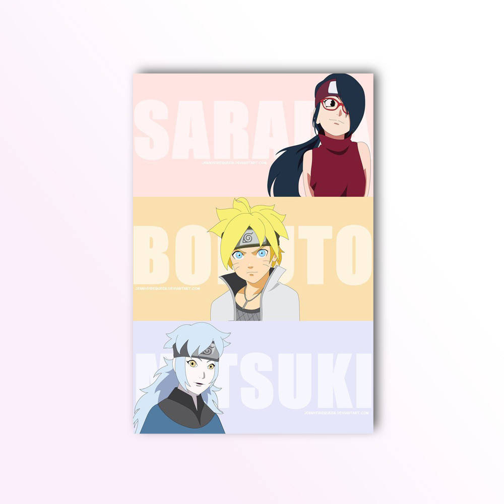 

Открытка Боруто 02