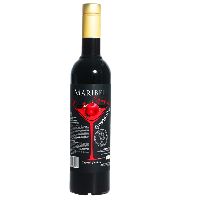 

Сироп ТМ Maribell Гренадин