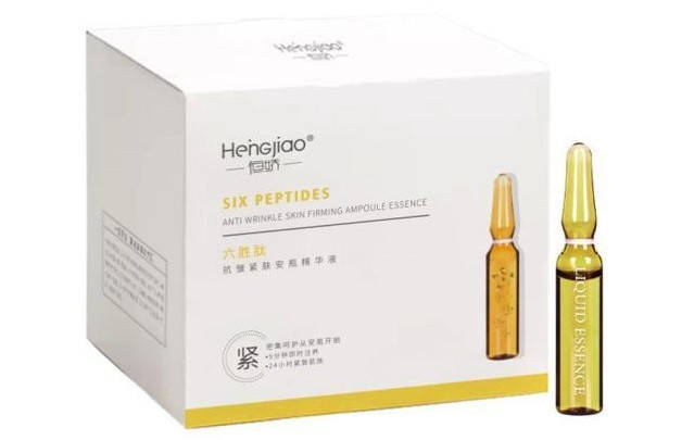 

Антивозрастная сыворотка 6 peptides Hengjiao, 2 мл