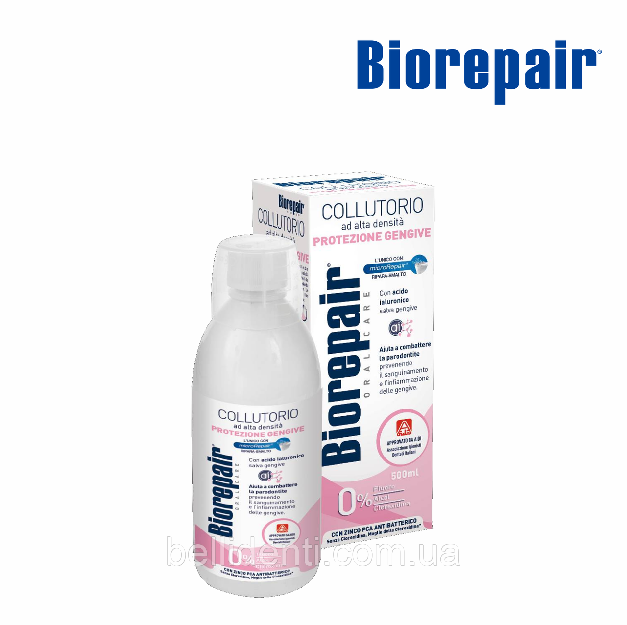 

Ополаскиватель BIOREPAIR PLUS "Уход за деснами", 500 мл