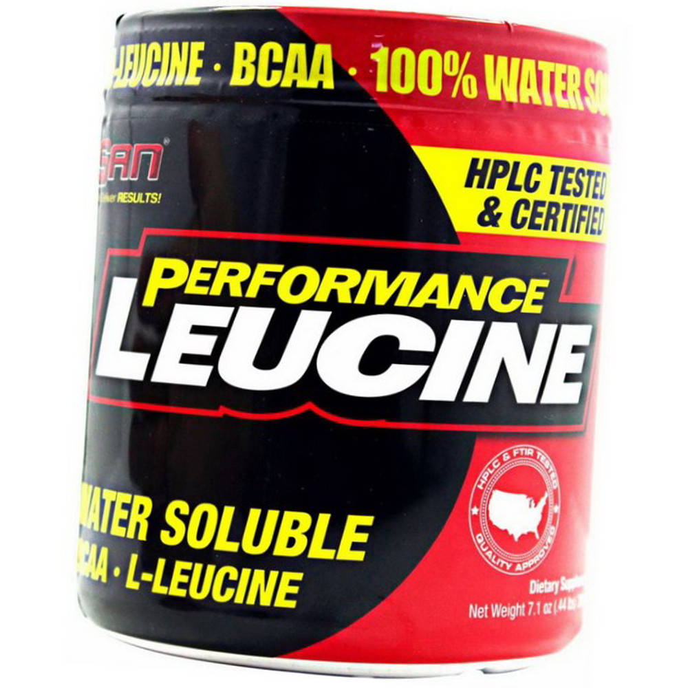 

Незаменимая аминокислота Л-лейцин SAN Leucine 200 г