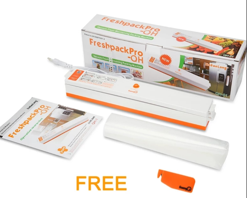 

Вакууматор бытовой Вакуумный упаковщик аппарат для продуктов еды дома FRESHPACK PRO (1212)