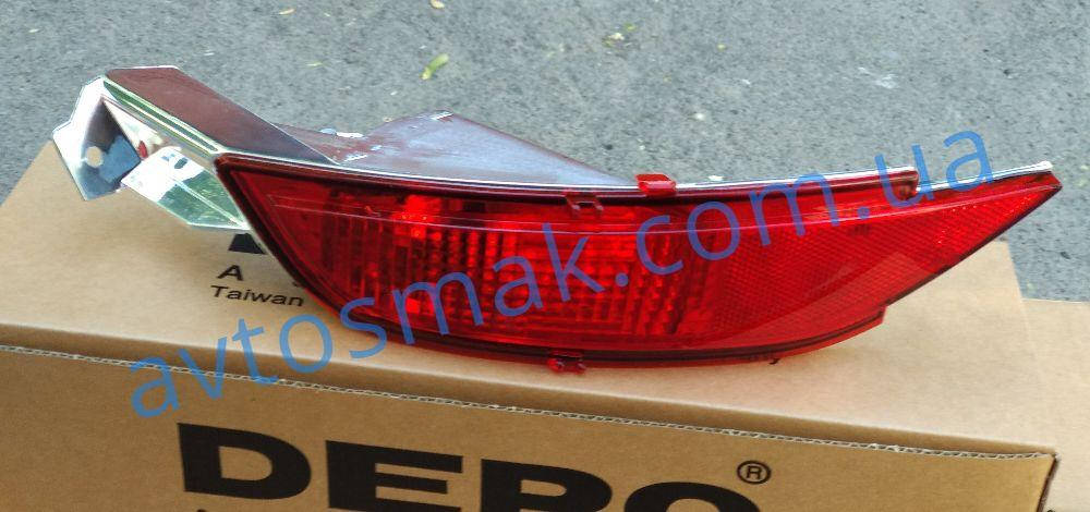 

Фонарь задний для Ford Fiesta '09- C-Max 15- левый (DEPO) в бампере, с противотуманной фарой 431-4003L-LD-UE