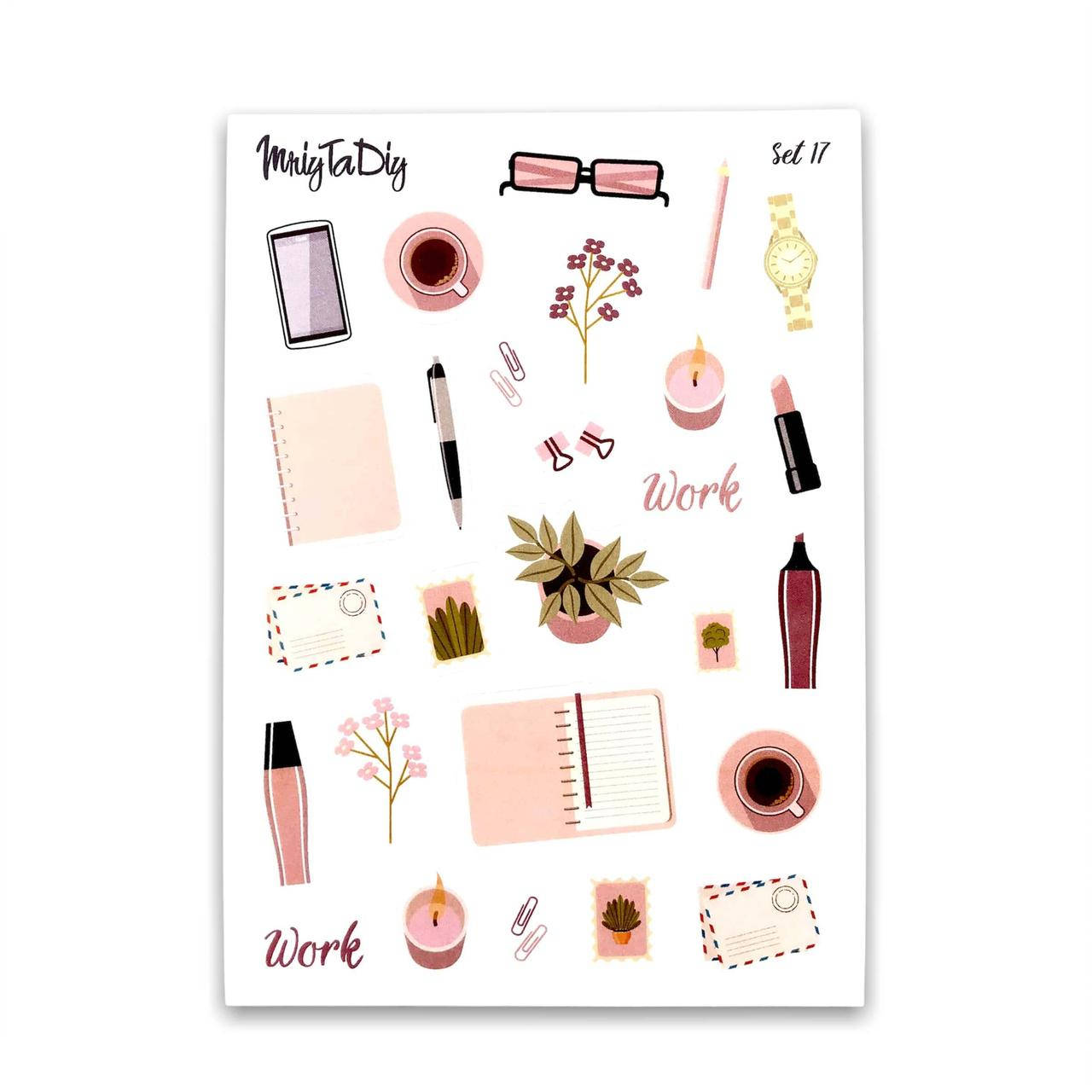 

Сет наклеек №17 от MriyTaDiy Работа