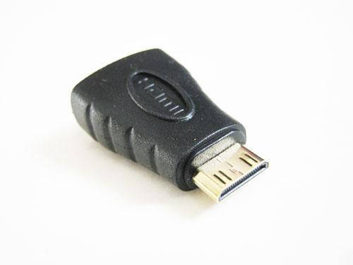 

HDMI (A) мама - Mini HDMI (С) папа переходник, Черный