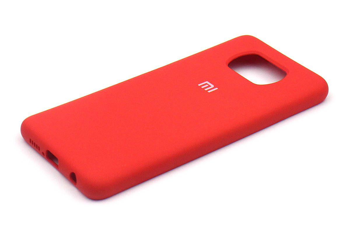 

Чехол Full Silicone Case для Xiaomi Poco X3 NFC / X3 Pro Red, Красный