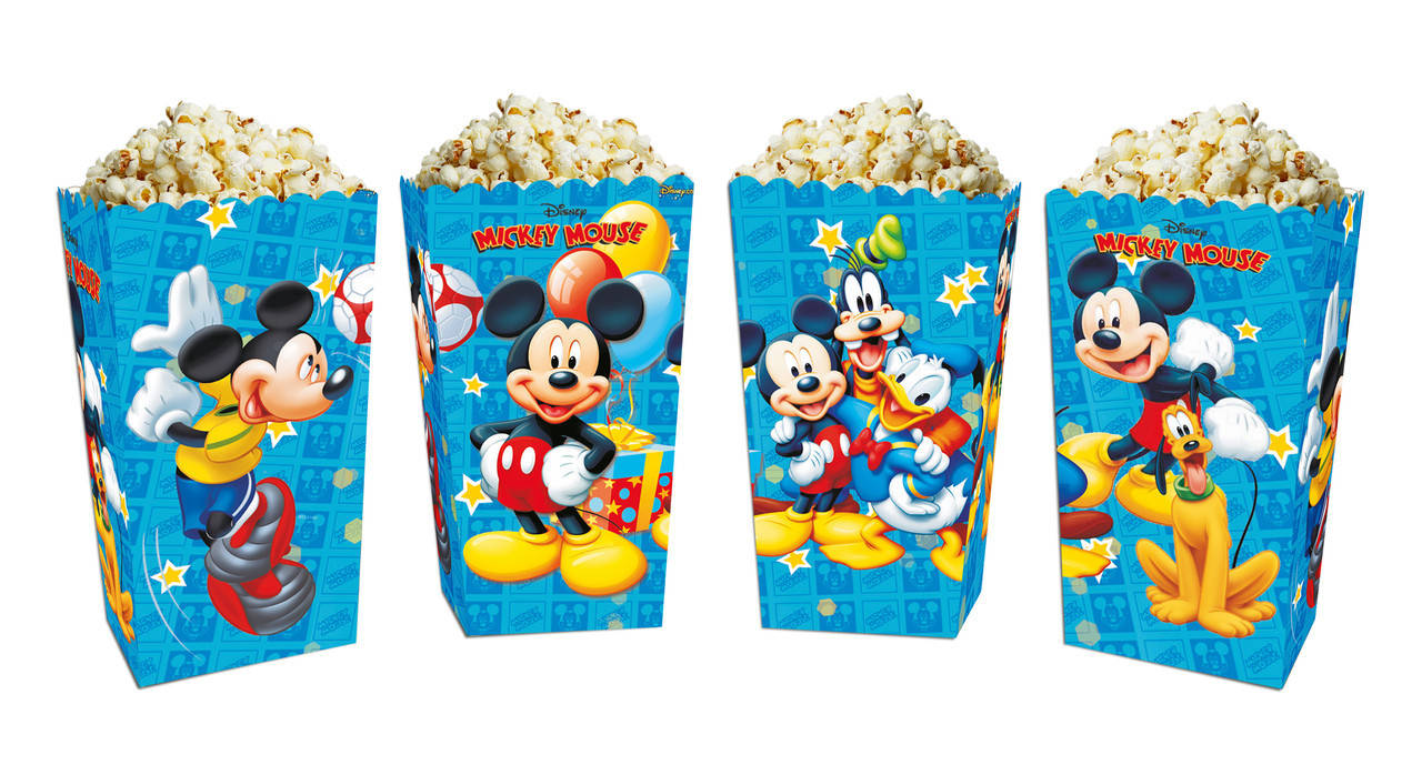 

Коробки для попкорна "Mickey Mouse". В упак: 5 штук