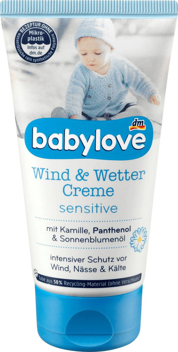 

Детский крем от ветра и погодных условий babylove, 75 мл. (Германия)