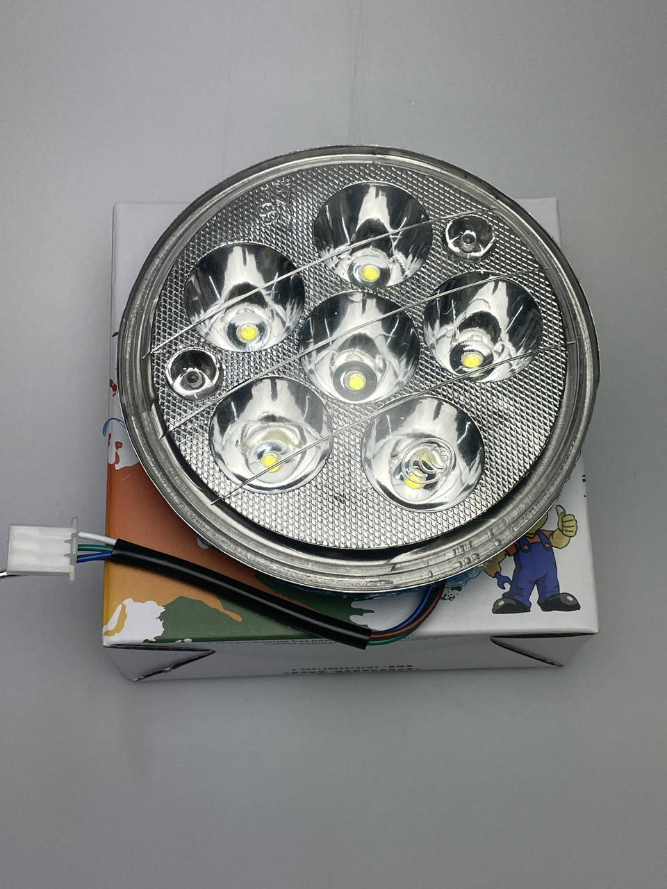 

LED фара (вставка ) в фару Дельта/Альфа