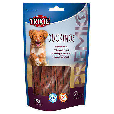 

Trixie TX-31594 Premio Duckinos 80 гр - лакомство с утиной грудкой для собак