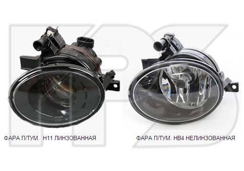 

ФАРА ПРОТИВОТУМАННАЯ ПРАВАЯ HB4 НЕЛИНЗОВАННАЯ VOLKSWAGEN GOLF 6 09-12, FP 7411 H2-E
