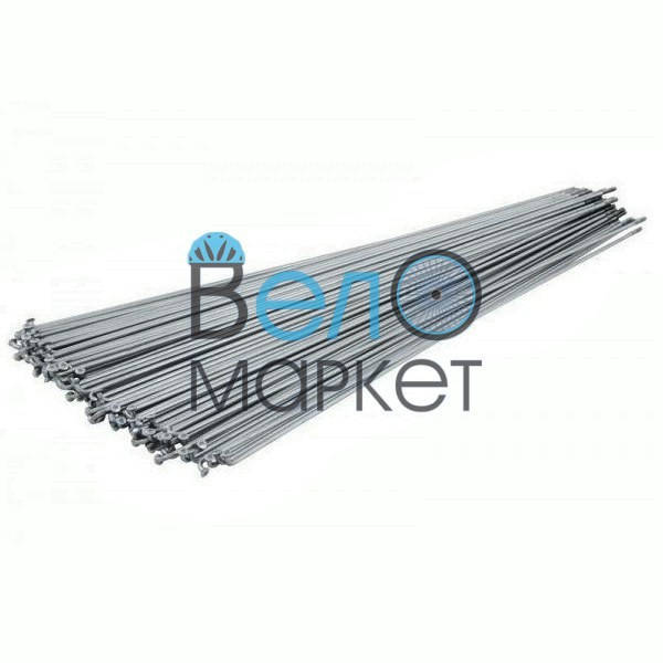 

Спица серебристая 294 мм + ниппель для велосипедов