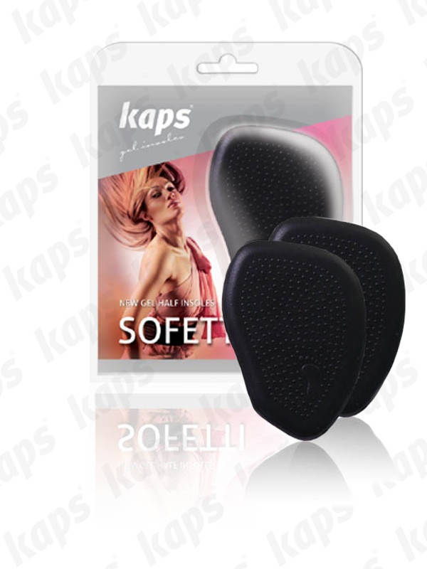 

Полустельки, вкладыши под плюсну для обуви на высоком каблуке Kaps Half insoles black