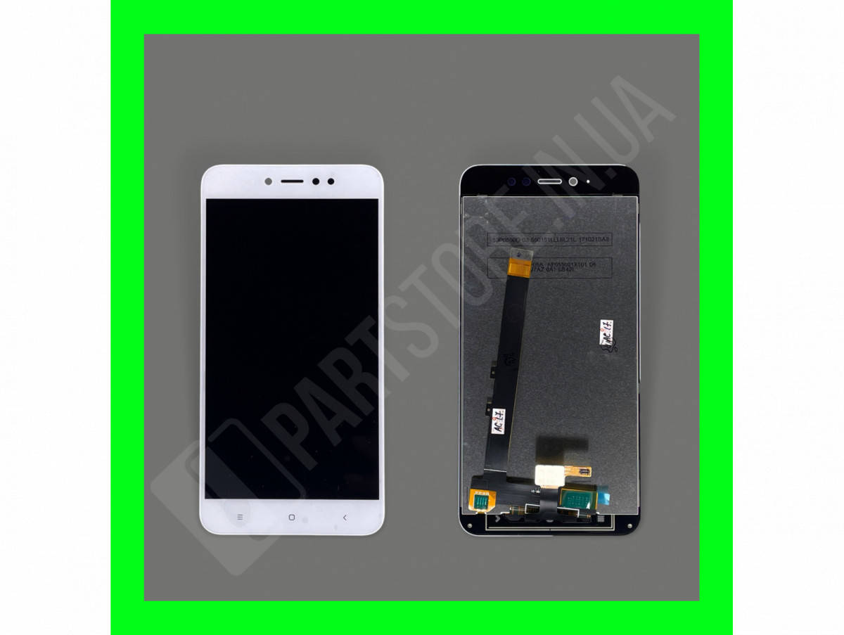 

Дисплей Xiaomi Redmi Note 5A Prime с сенсором, белый (оригинальные комплектующие)