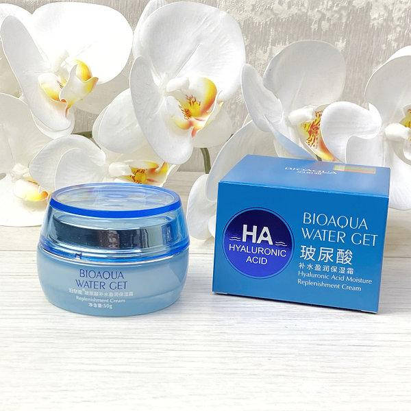 

Увлажняющий крем для лица с гиалуроновой кислотой Bioaqua Hyaluronic Acid Water Get 50ml