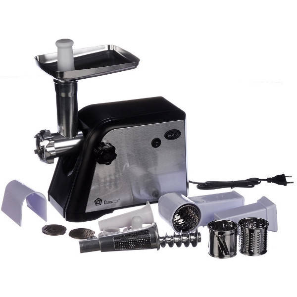 

Мясорубка DOMOTEC MS-2024 3000Вт| Электрическая мясорубка| Соковыжималка| Мясорубка с соковыжималкой