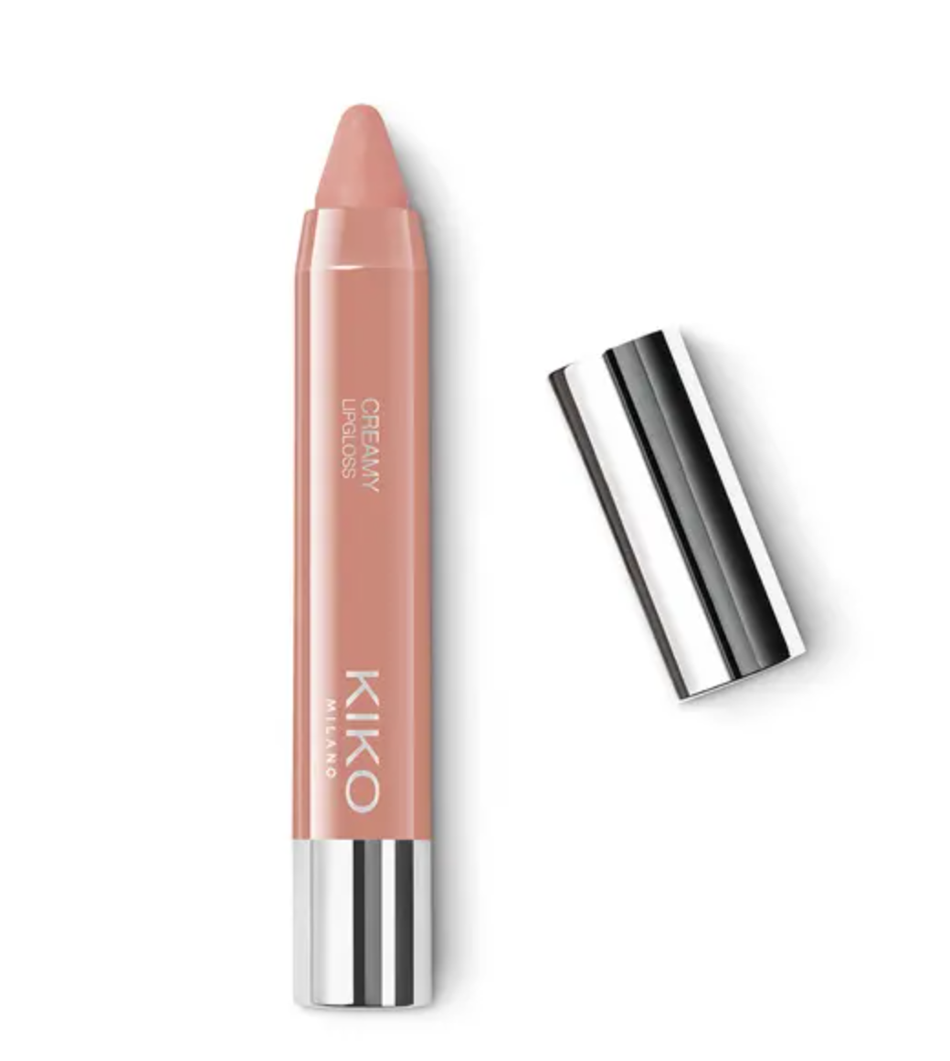 

Блеск для губ с влажным эффектом Creamy Lipgloss Kiko (101 Rosa Cipria Perlato)