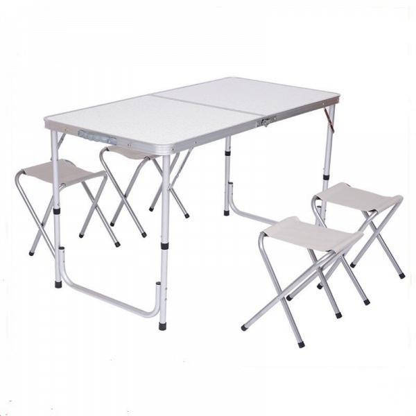 

Стол и стулья для пикника Folding Table Белый