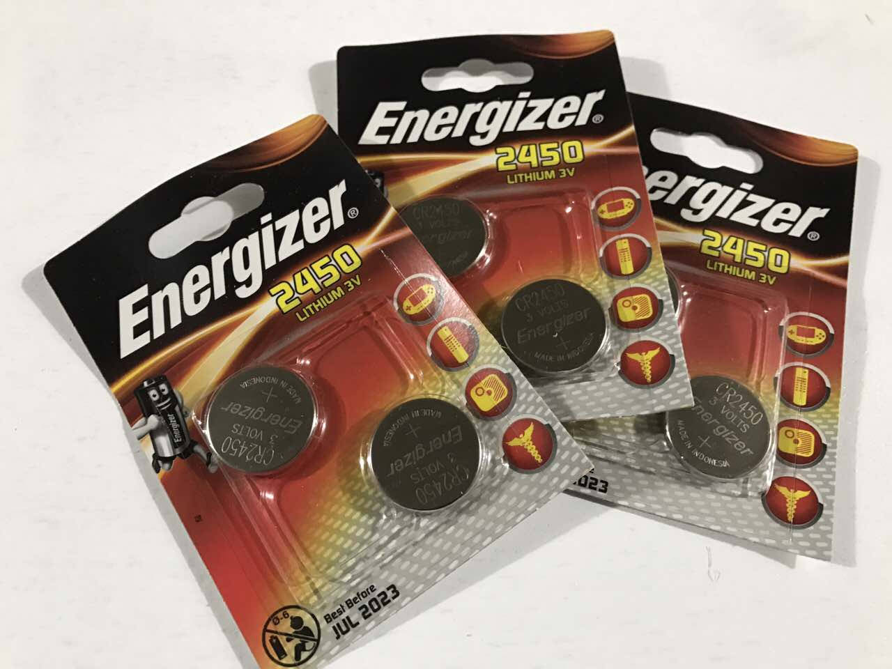 

Дисковая батарейка ENERGIZER Lithium Cell 3V CR2450 (2шт)