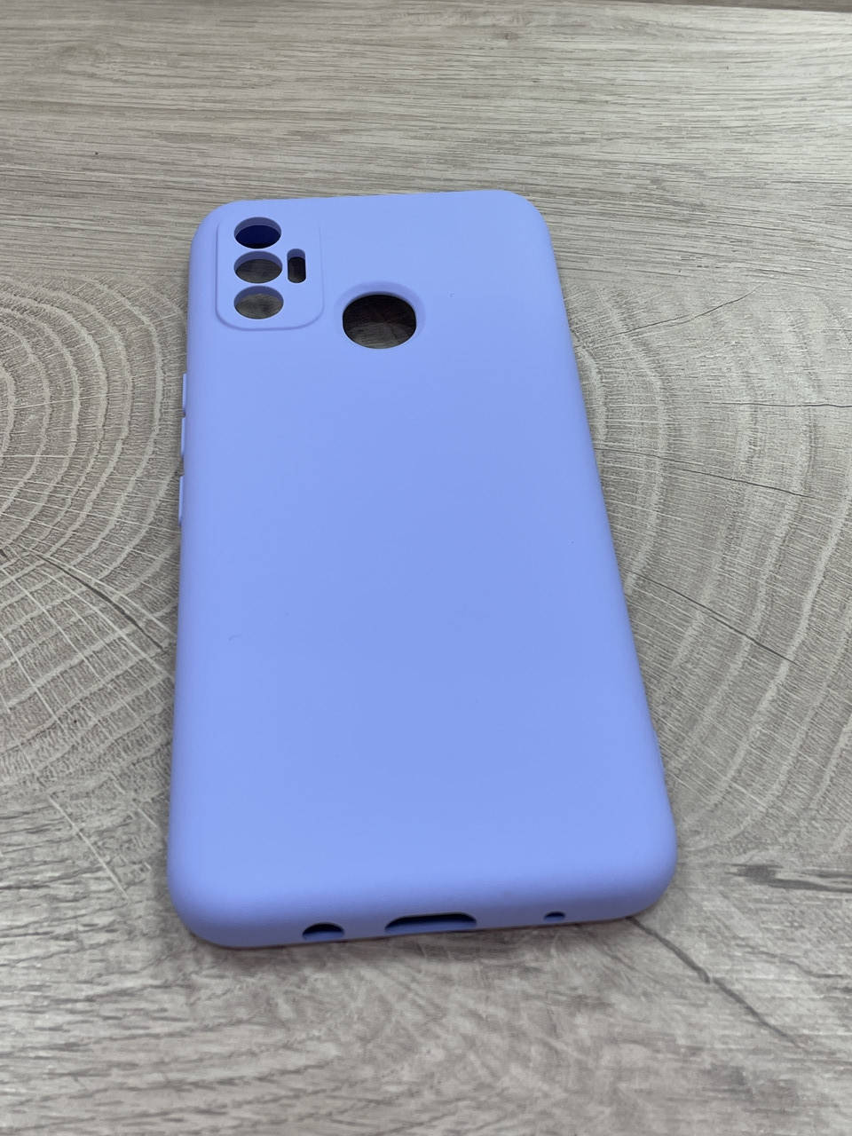 

Чехол на Tecno Spark 7 противоударный лиловый Avantis, Светло-фиолетовый