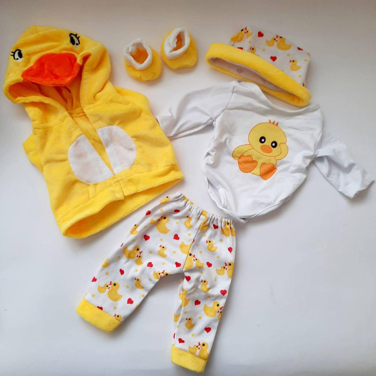 

Набор одежды для куклы Беби Борн / Baby Born 40 - 43 см желтый 8503